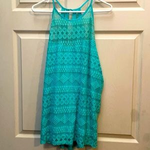 NWOT Maurices Mint High-Neck Dressy Tank Top, 3x
